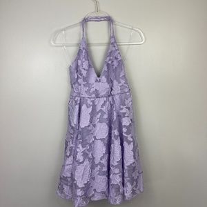 Wild Fable Purple Floral Dress Sz M